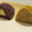 らぽっぽ「スイートポテト・紫芋スイートポテト」断面